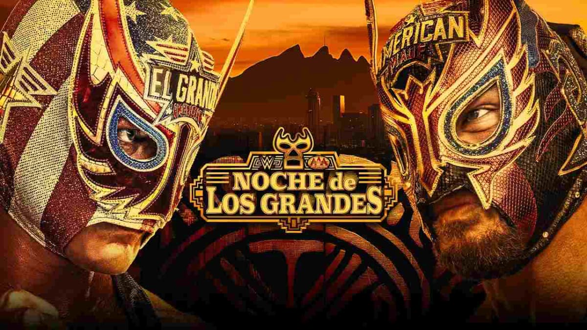 Graphic for El Grande Americano vs. Original El Grande Americano at AAA Noche de los Grandes