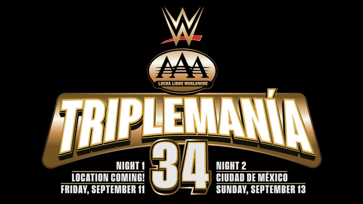 AAA Triplemania 34 logo