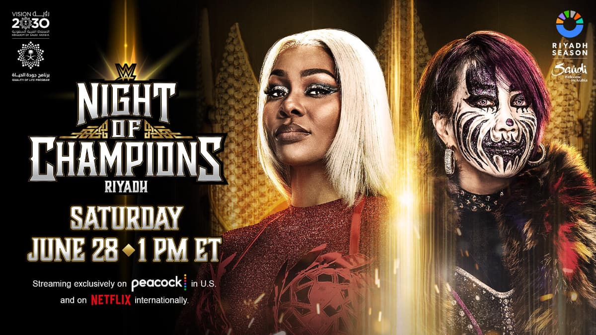 Graphic for Jade Cargill vs. Asuka at WWE Night of Champions