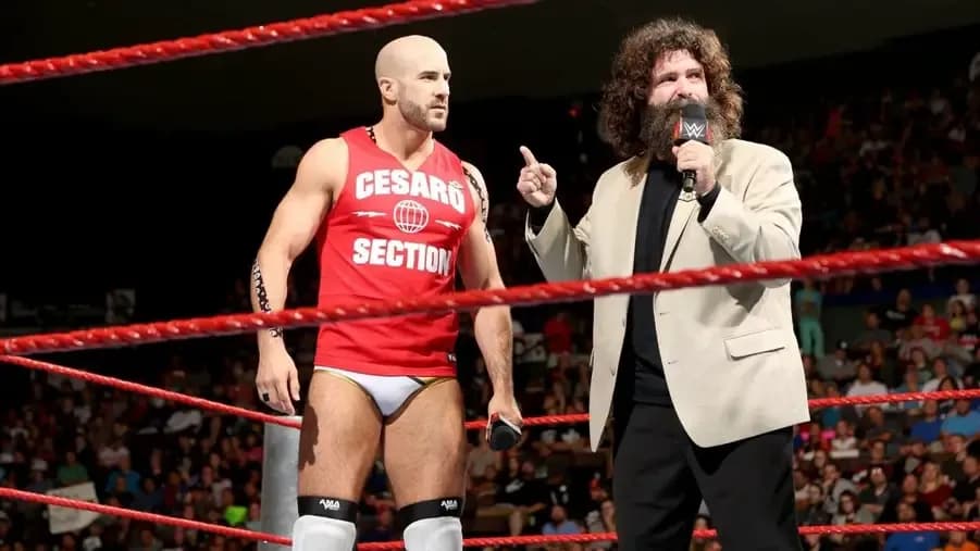 Cesaro mick foley