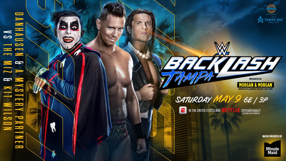 Graphic for Danhausen vs. The Mi and Kit Wilson at WWE Backlash 2026