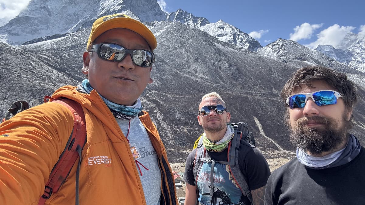 Darby Allin in the Himalayas