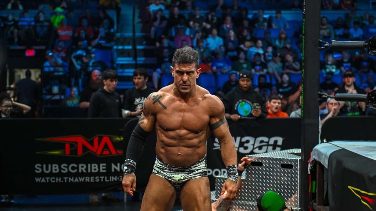 EC3 staring straight into the camera on TNA IMPACT