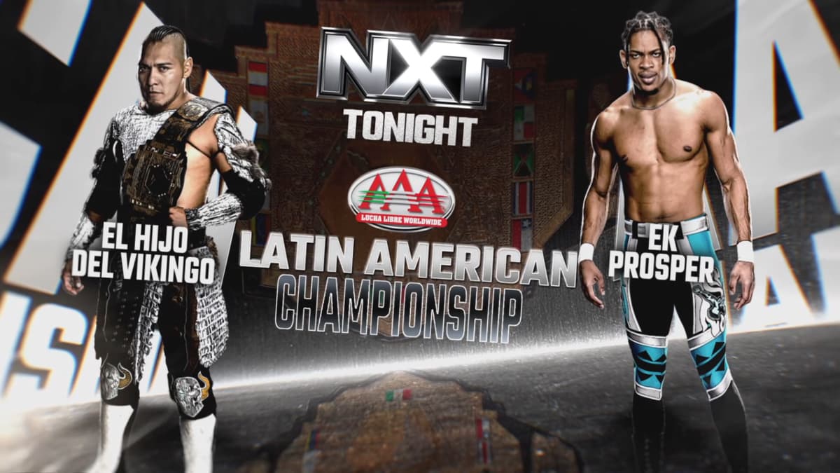 El Hijo del Vikingo vs. EK Prosper match graphic