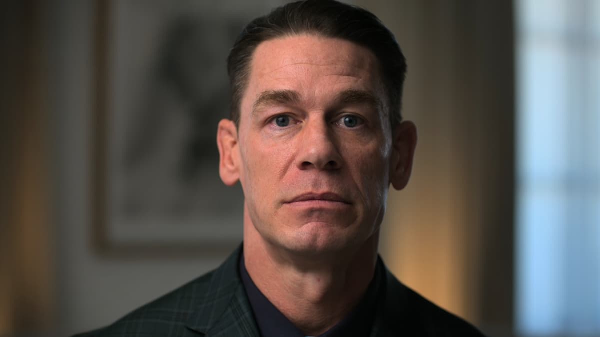 John Cena looking straight ahead on WWE Unreal