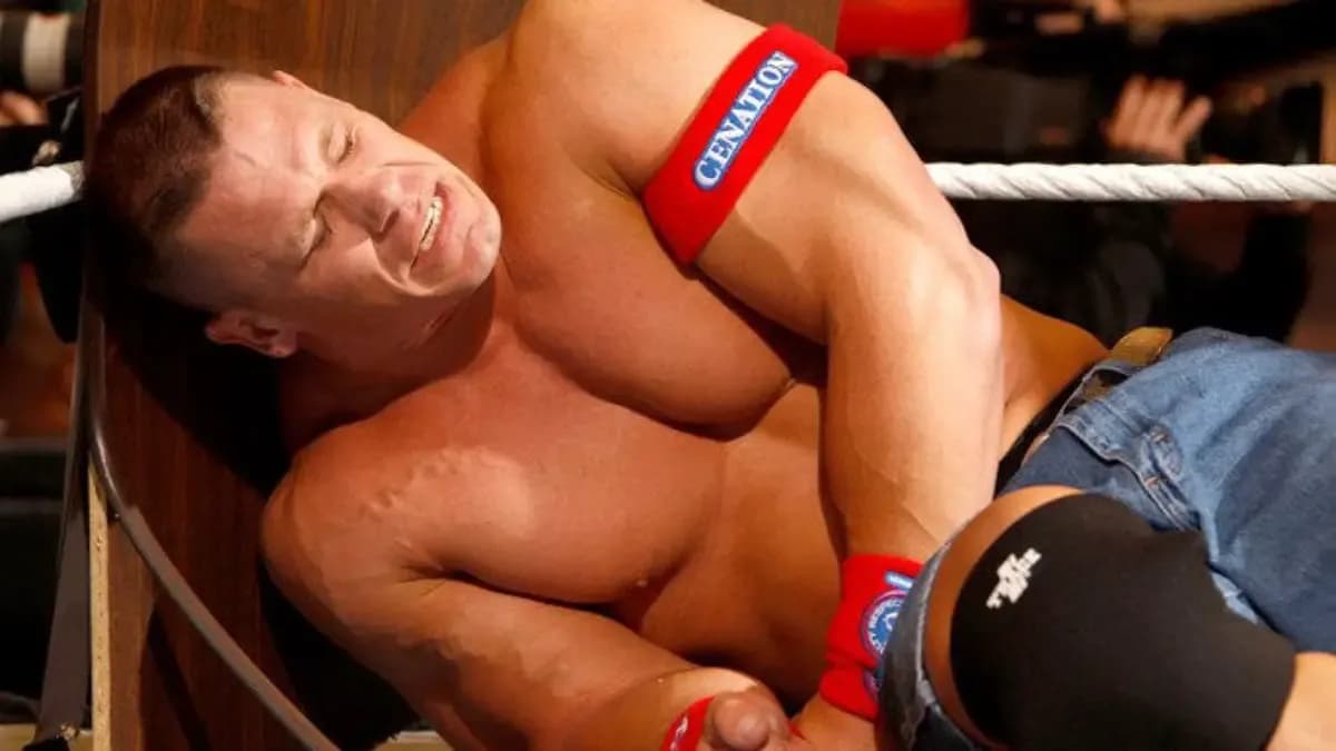 John cena june 2011 during pipebomb