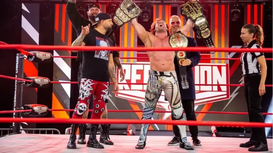 Kenny omega impact world title win