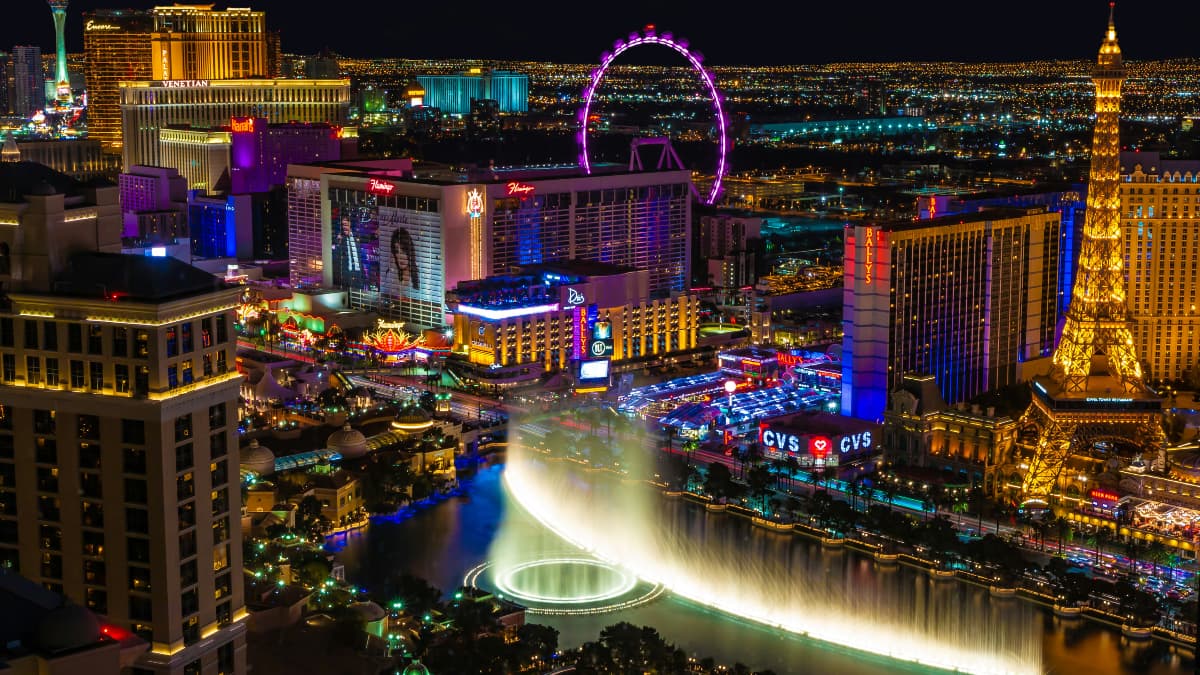 Photo of the Las Vegas strip