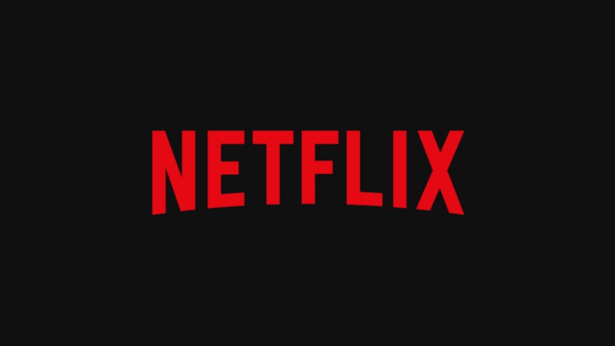 The black-and-red Netflix logo spelling out the company's name