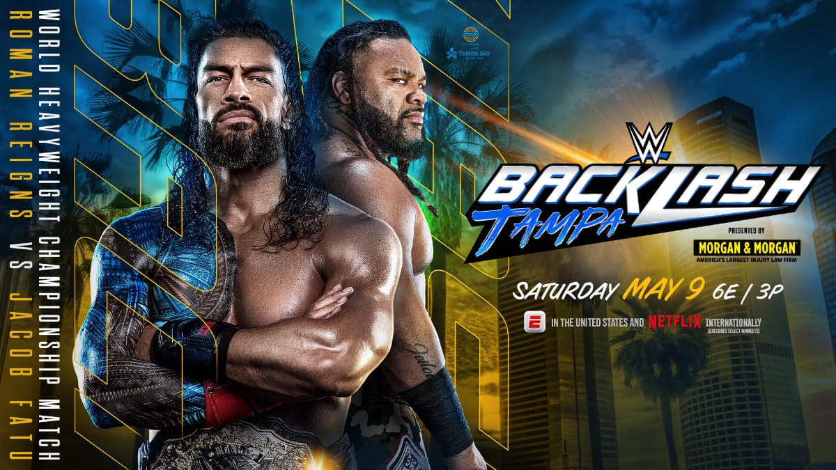 Graphic for Roman Reigns vs. Jacob Fatu at Backlash 2006