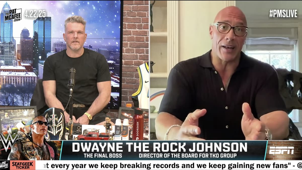 The Rock of Pat McAfee Show 