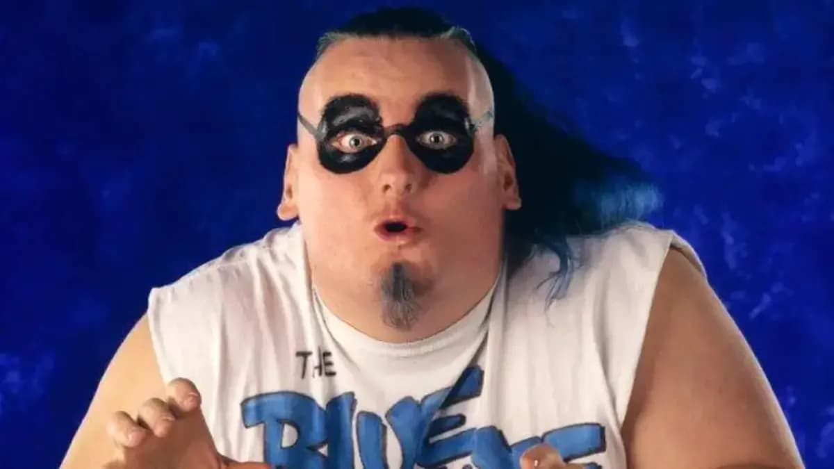 The blue meanie wwe 1999