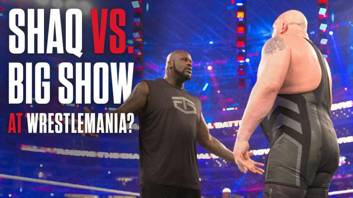 Promotional package for Big Show vs. Shaquille O'Neal