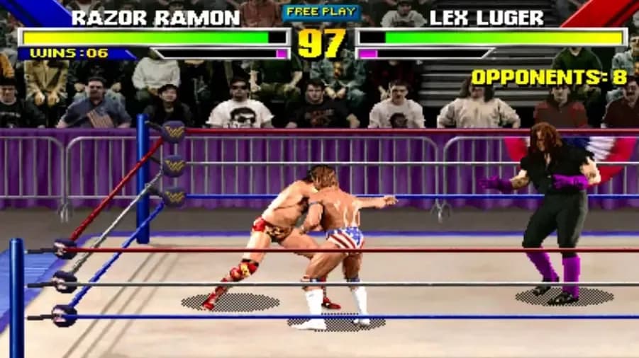 Wrestlemania arcade