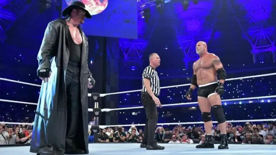 undertaker goldberg WWE Super ShowDown