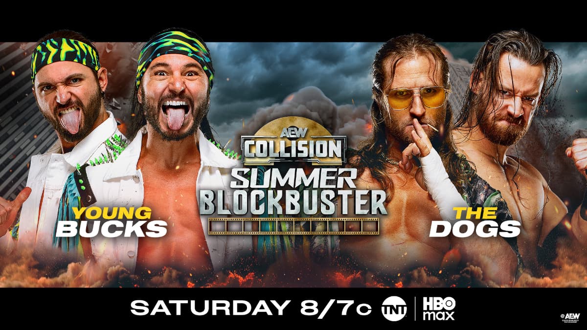 Logo for AEW Collision Summer Blockbuster 2026