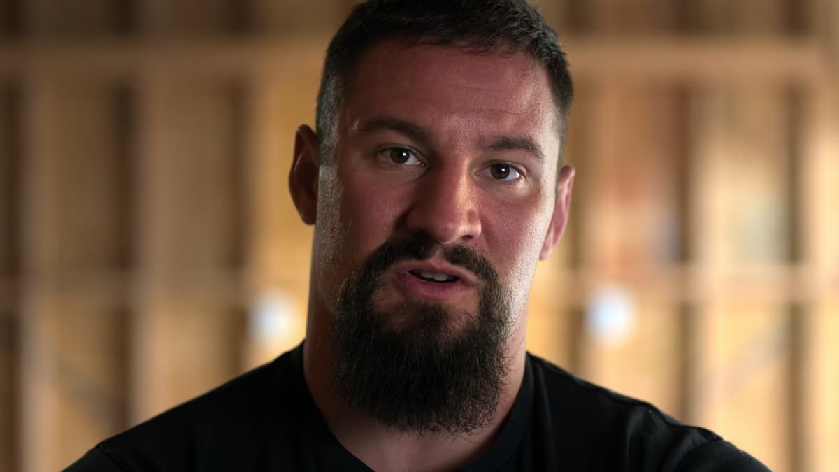Bron Breakker on WWE Unreal sitting down