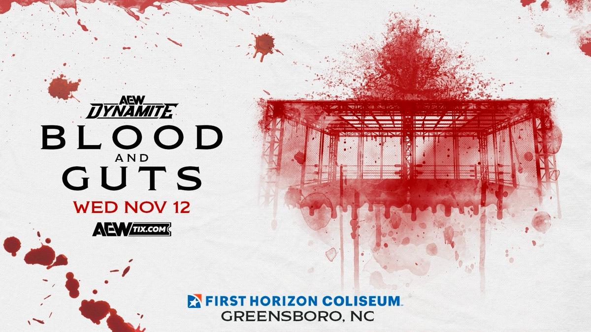 Poster for AEW Blood & Guts 2025