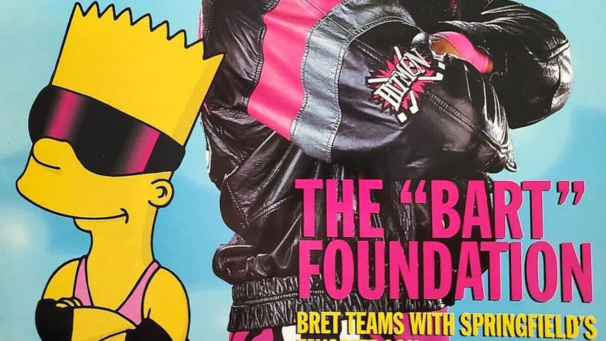 Bart Simpson WWF Magazine