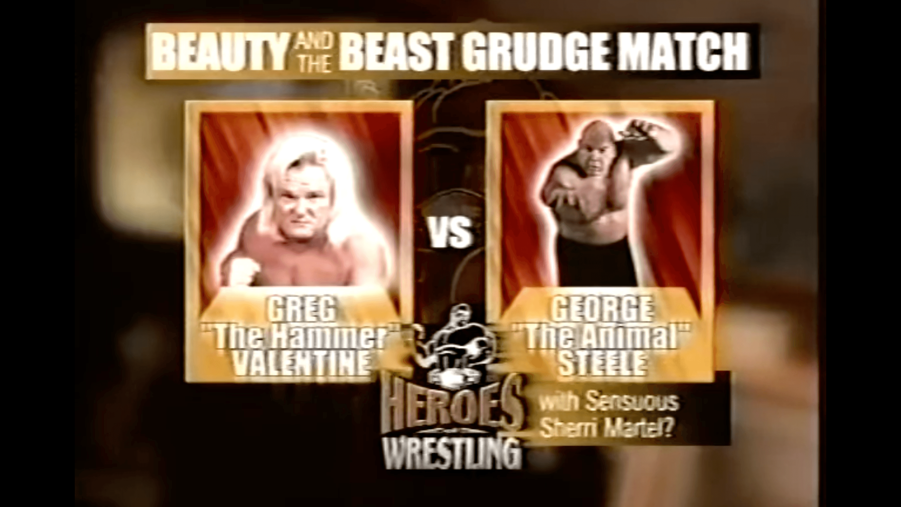 Graphic for Greg Valentine vs. George Steele at Heroes of Wrestling