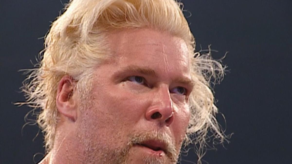 Kevin Nash with less hair on August 18, 2003 episode of WWE Raw