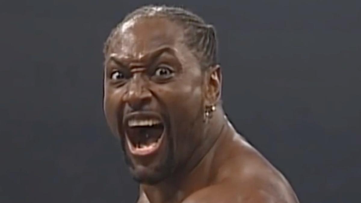 Monty Brown shouting in his TNA debut