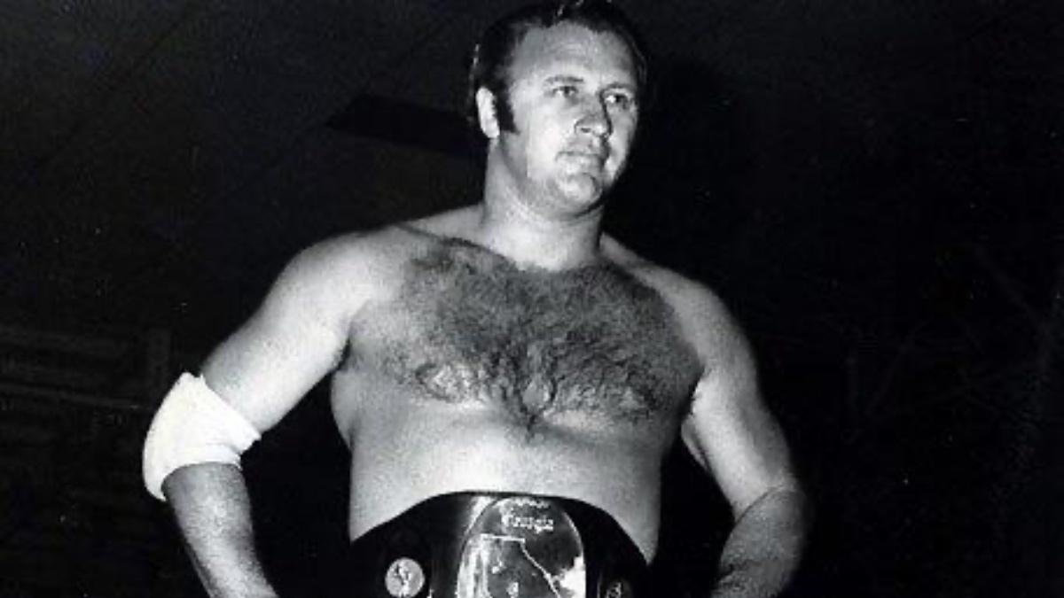 Nick Bockwinkel in a black and white photo