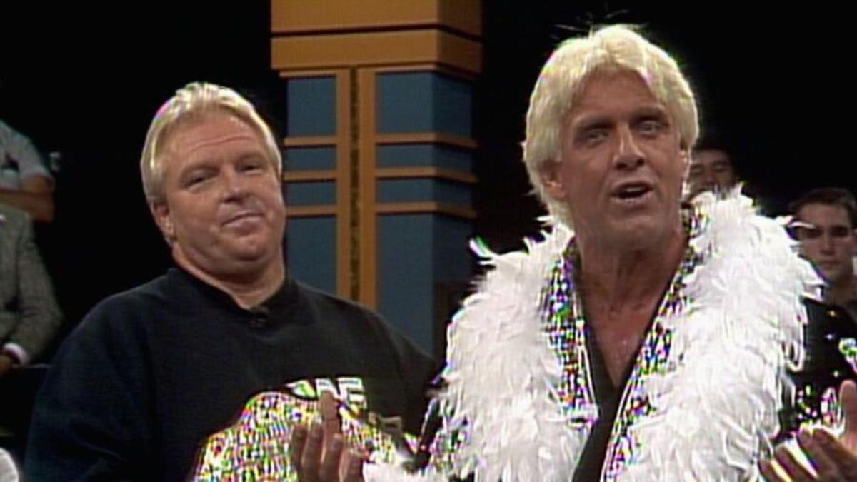 Ric Flair with Bobby Heenan
