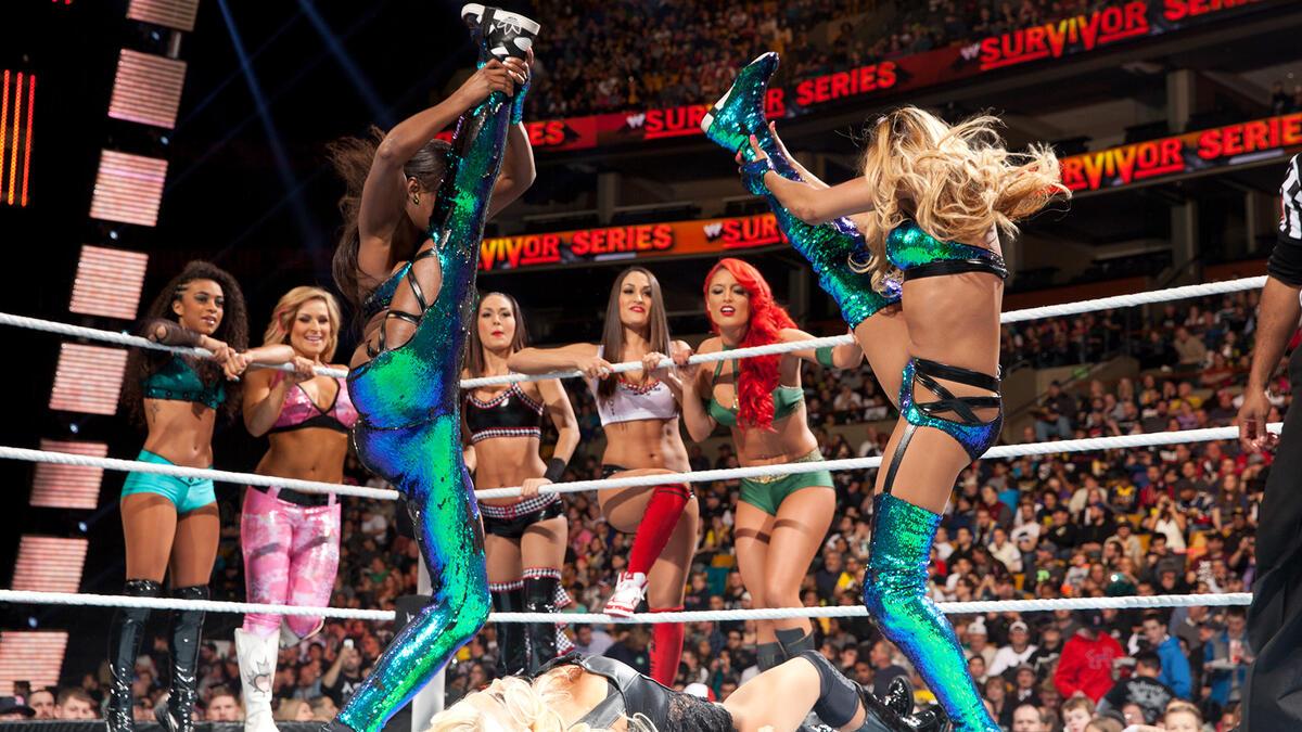 Team Total Divas at Survivor Series 2013