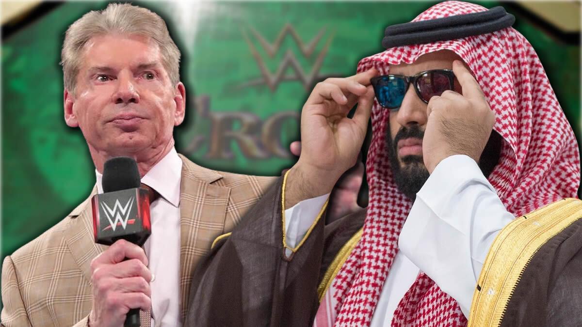 Vince McMahon and Mohammed bin Salman